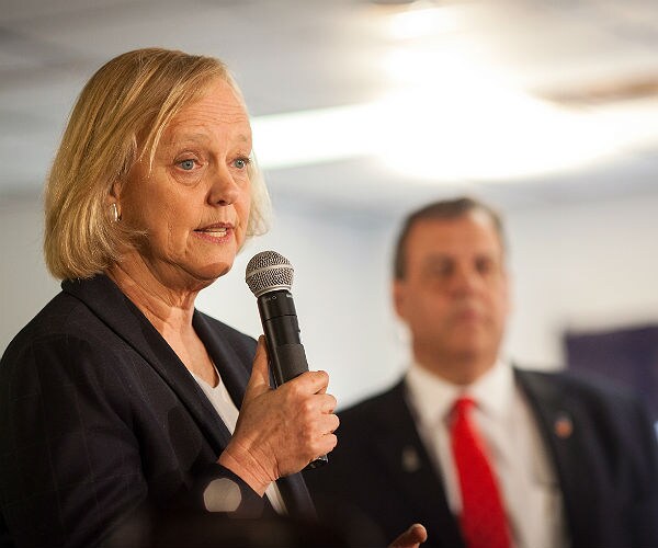 Meg Whitman Slams Christie for Trump Endorsement