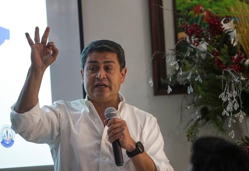 The Latest: Honduras President gains Edge in Latest Returns