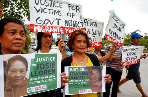 Suspect in Killing of Filipina Maid Interrogated in Lebanon