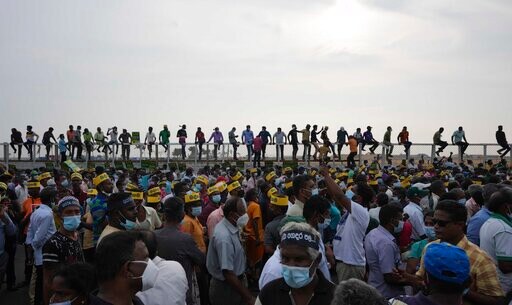 Protesters Blame Sri Lanka Leader for Severe Economic Crisis