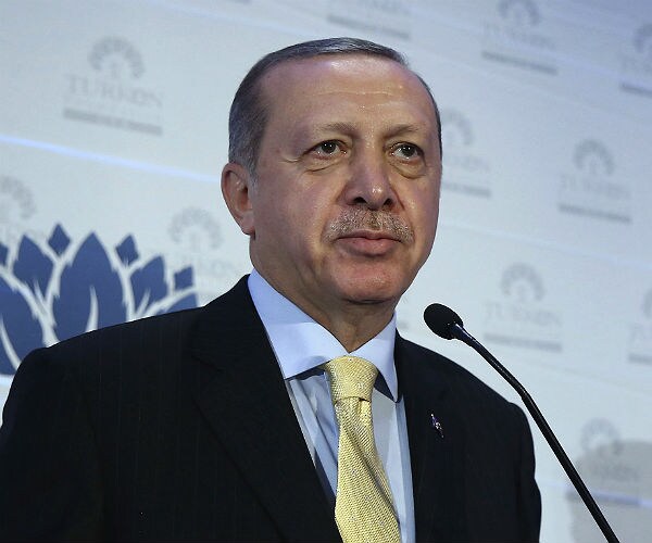Violence Disrupts Turkey President Erdogan's Speech in NY