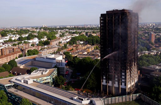 London Firefighters Search for More Building Inferno Victims
