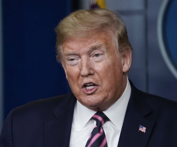 donald trump is shown