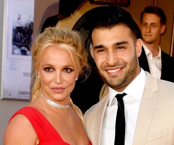 Britney Spears and Sam Asghari