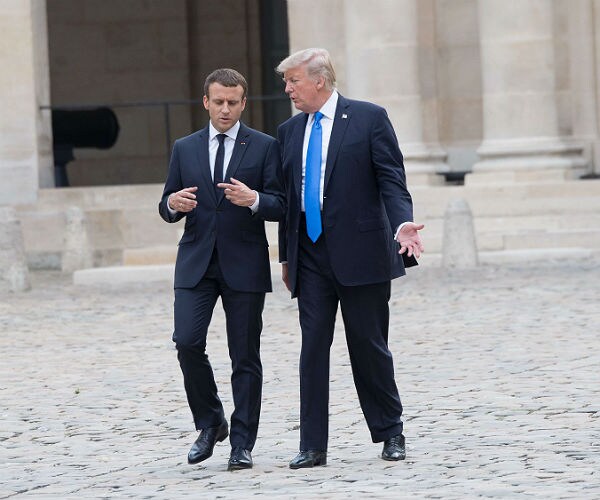 DeSantis: Trump-Macron Meeting Vital for Terror Fight