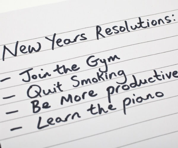 5 Tricks to Keep Those New Year's Resolutions 