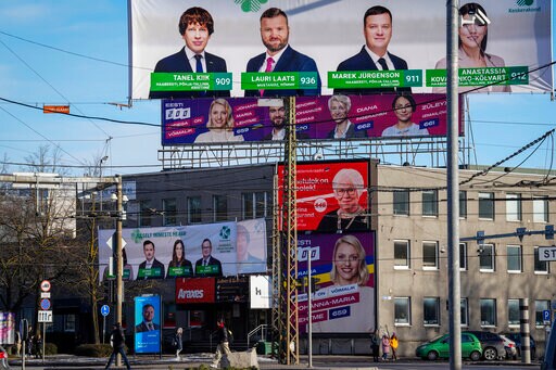 Party of Estonian PM, Strong Ukraine Backer, Gains Big Win