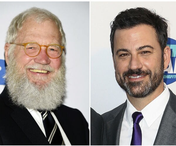David Letterman Among Jimmy Kimmel's Guests During NY Visit