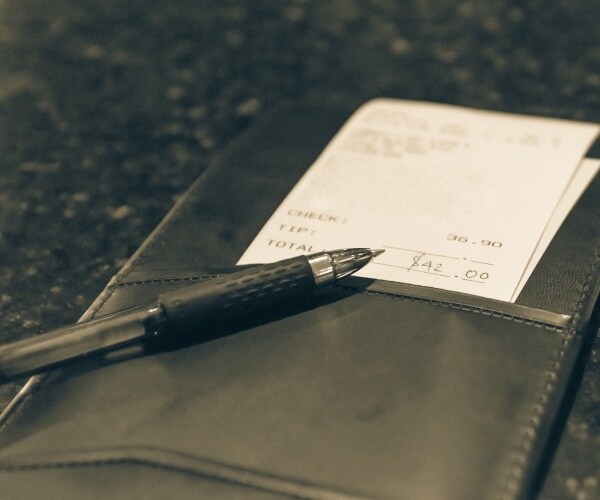 restaurant bill