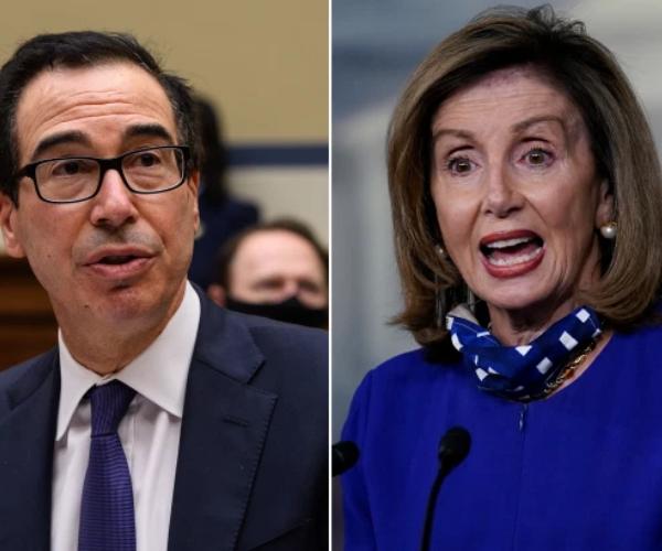 Pelosi 'Hopeful' After Speaking to Mnuchin on COVID Aid, Plan Further Talks