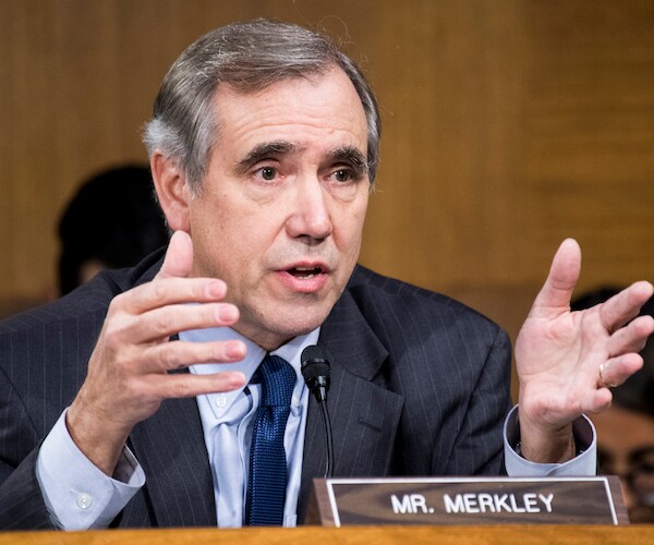 Sen. Merkley Holds Senate Floor in Gorsuch Filibuster