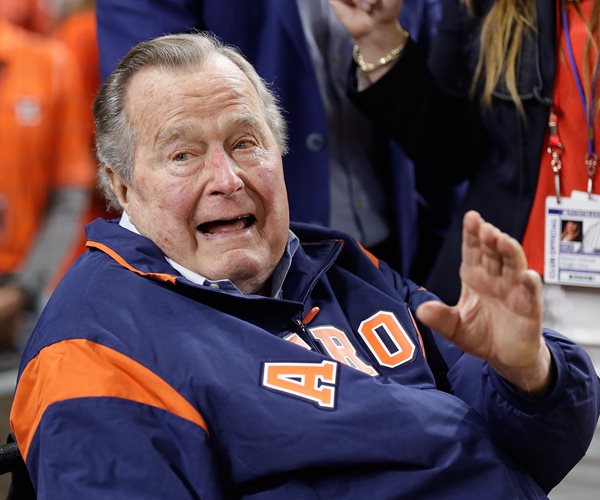 Spokesman: George H.W. Bush to Remain in Hospital