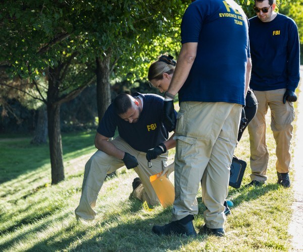 crime scene assassination of political figure of the united states 