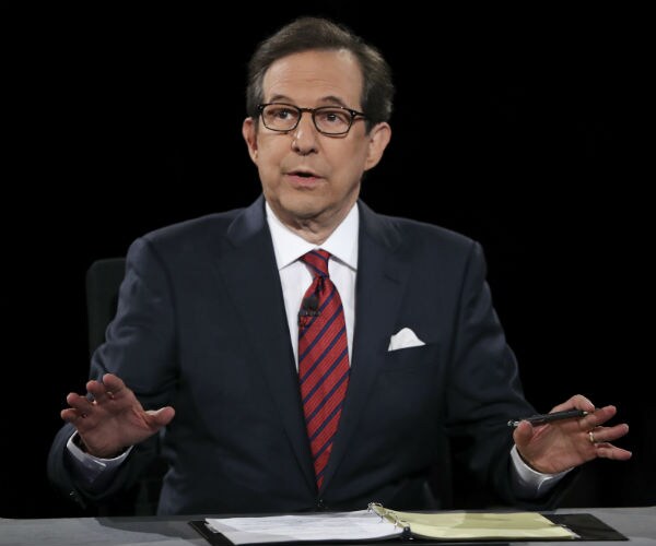 Fox News Chris Wallace is shown