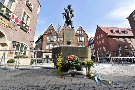 The Latest: German Police: Muenster Van Driver Acted Alone