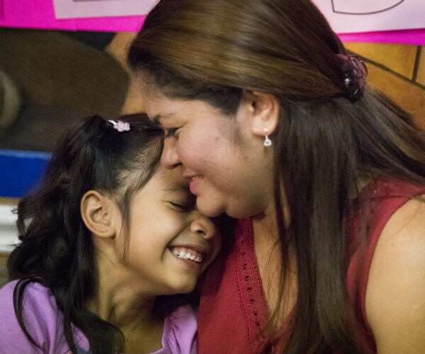 Girl Who Fueled Opposition to Splitting Families Joins Mom