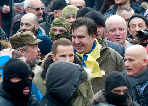 Saakashvili Refuses to Give Himself up in Ukraine