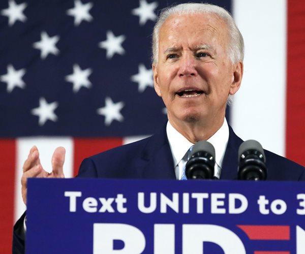 Biden Scorns Trump for Hailing Economy With 11.1% Jobless Rate