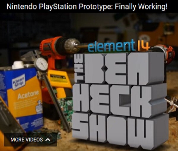 Nintendo PlayStation Prototype – Remember That? – It Works!