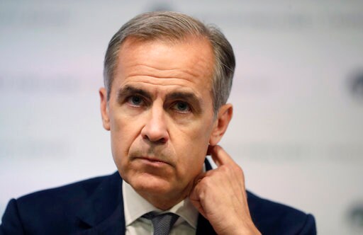 Bank of England's Carney Extends Term at Helm to Jan 2020
