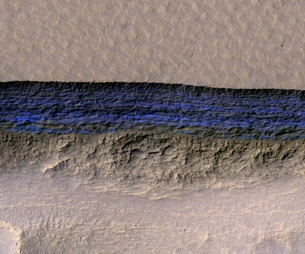 Martian Ice Newly Detected, Could Supply Water for Human Outposts