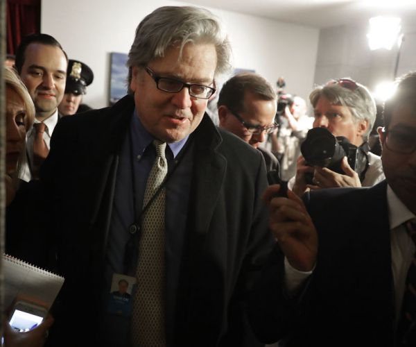 Report: Bannon Told Freedom Caucus Voting for Healthcare Bill 'Not a Discussion'