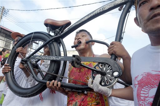 At Thailand Veggie Festival, Only Flesh of the Devout Harmed