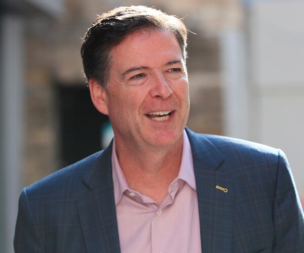 Former FBI director James Comey