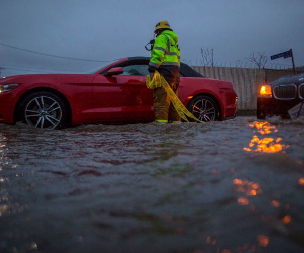 Southern California Rain Eases; North Facing Renewed Storm
