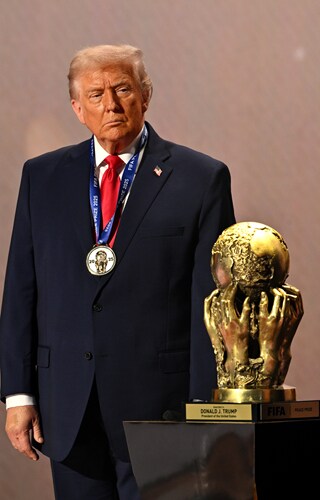 Trump Honored With FIFA's First Peace Prize