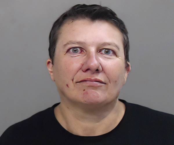 police mugshot of the suspect