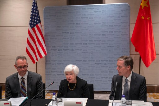 Yellen Criticizes Chinese Treatment of US Companies During Visit to Revive Relations