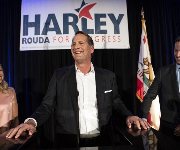 Rouda Proclaims Victory Over Rep. Rohrabacher, but Final Results Uncertain
