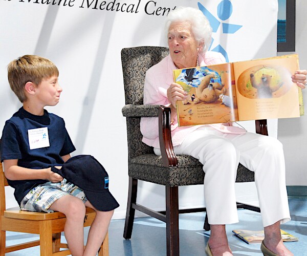 Schoolgirl Tells of Barbara Bush's Remarkable Reading Moxie