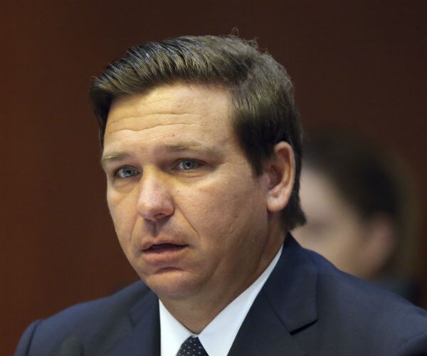 ron desantis is shown