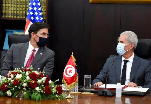 US Defense Chief Visits North Africa, World War II Cemetery