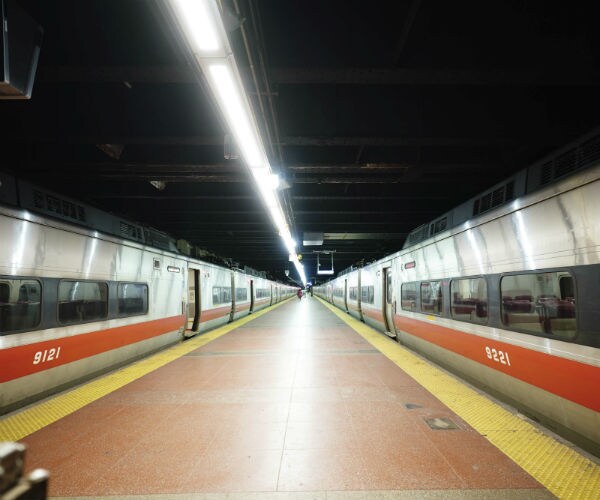 new york's subway areas are virtually empty