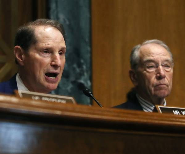 widen and grassely sitting on a senate committee