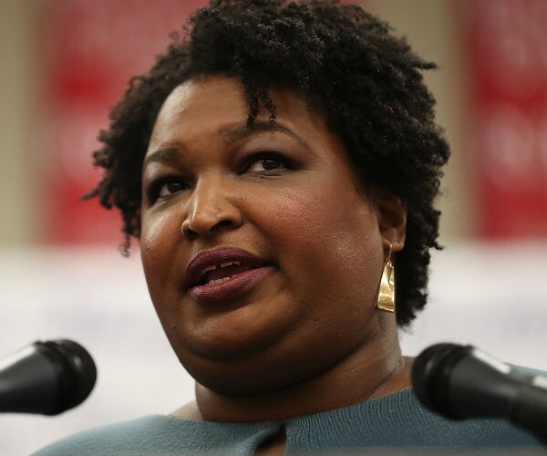 stacey abrams is seen