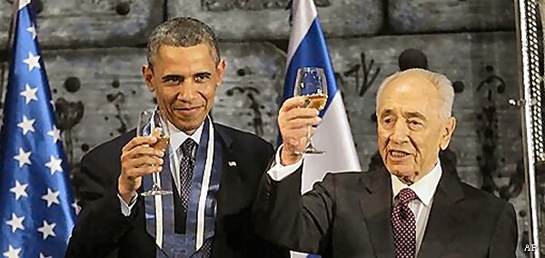 Obama Tries Schmoozing in the Holy Land