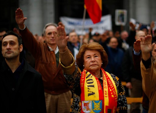 Feminist Activists Interrupt Franco Memorial Event in Madrid