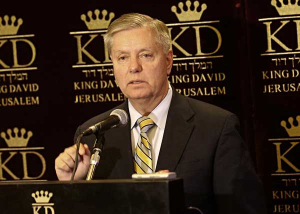 Lindsey Graham in Israel Ahead of Likely Presidential Bid