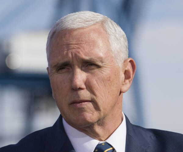 vice president mike pence is shown
