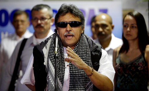 Colombia Arrests Ex-rebel Leader Who Partook in Peace Deal
