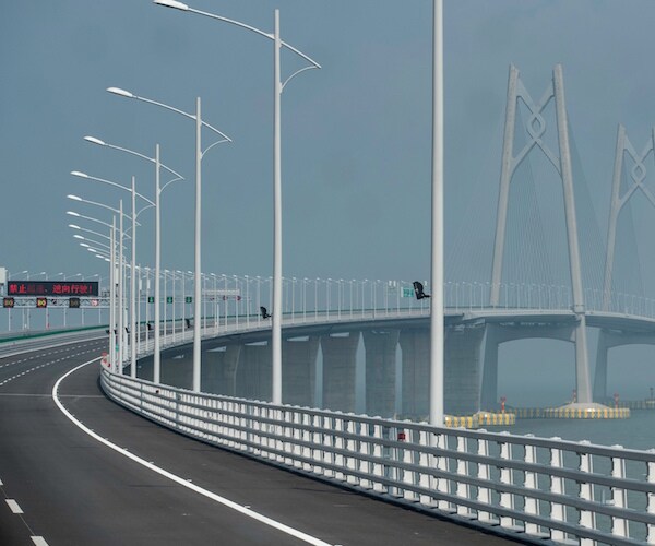Hong Kong, China to Open World's Longest Sea-Crossing Bridge