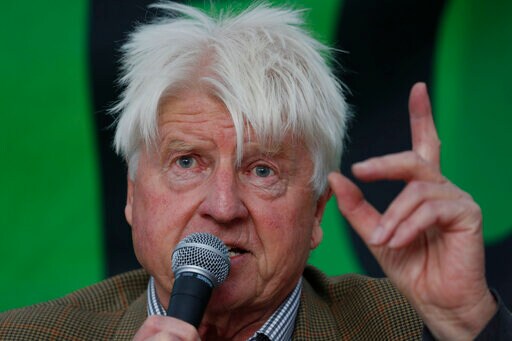 Boris Johnson's Father Joins Climate Protesters in London