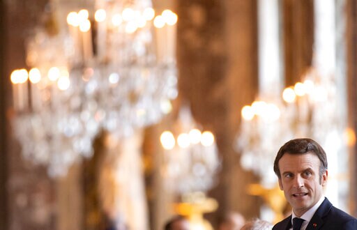 Macron, Barely Campaigning, Leads French Presidential Race