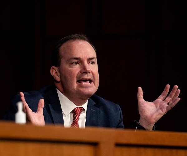 mike lee speaks at hearing
