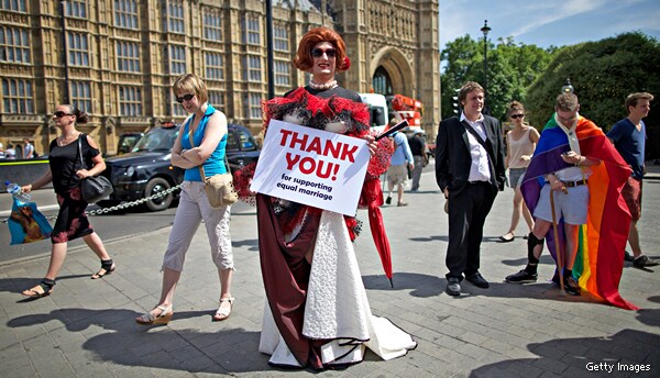 UK Same-Sex Marriage Legalized With Queen's Approval