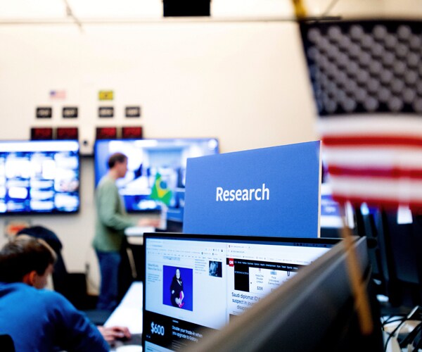 Facebook's "War Room" ahead of the 2018 midterm elections